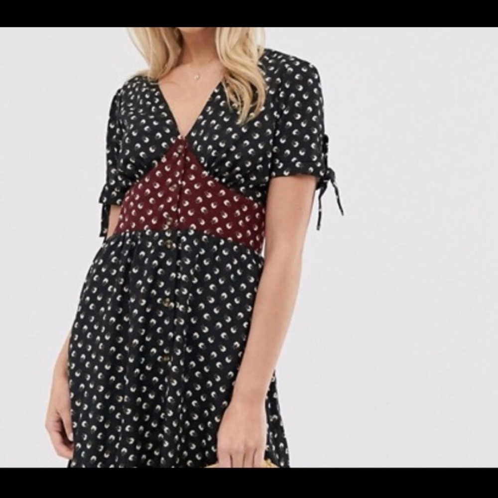 NWT Mixed floral print dress